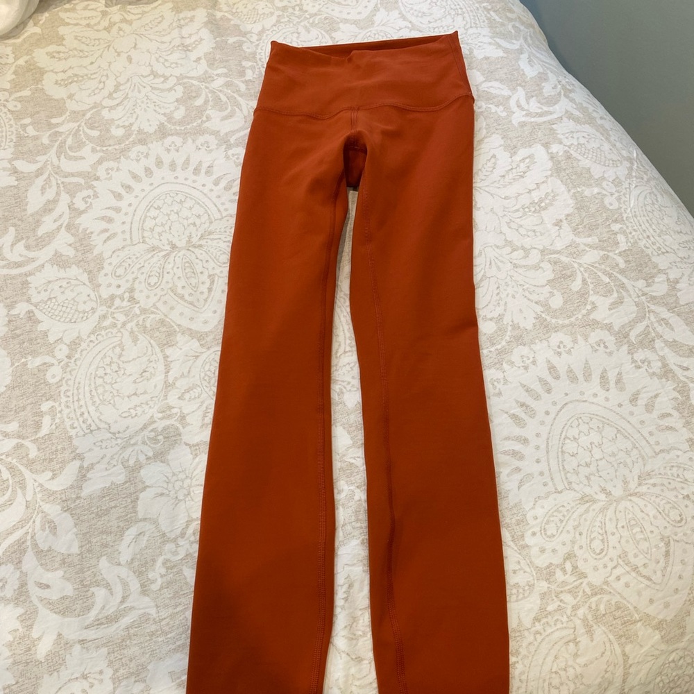 Wunder Train lululemon tights - Size 0, 28” inseam - never worn - Aztec Brick